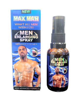 Agrandad0r de pene-retardante Max Men - Agrandador de pene-retardante