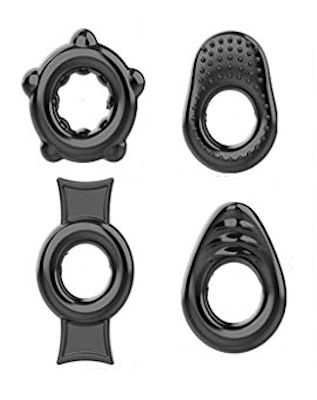kit de 2 anillos para pene Kit 3 anillos para pene
